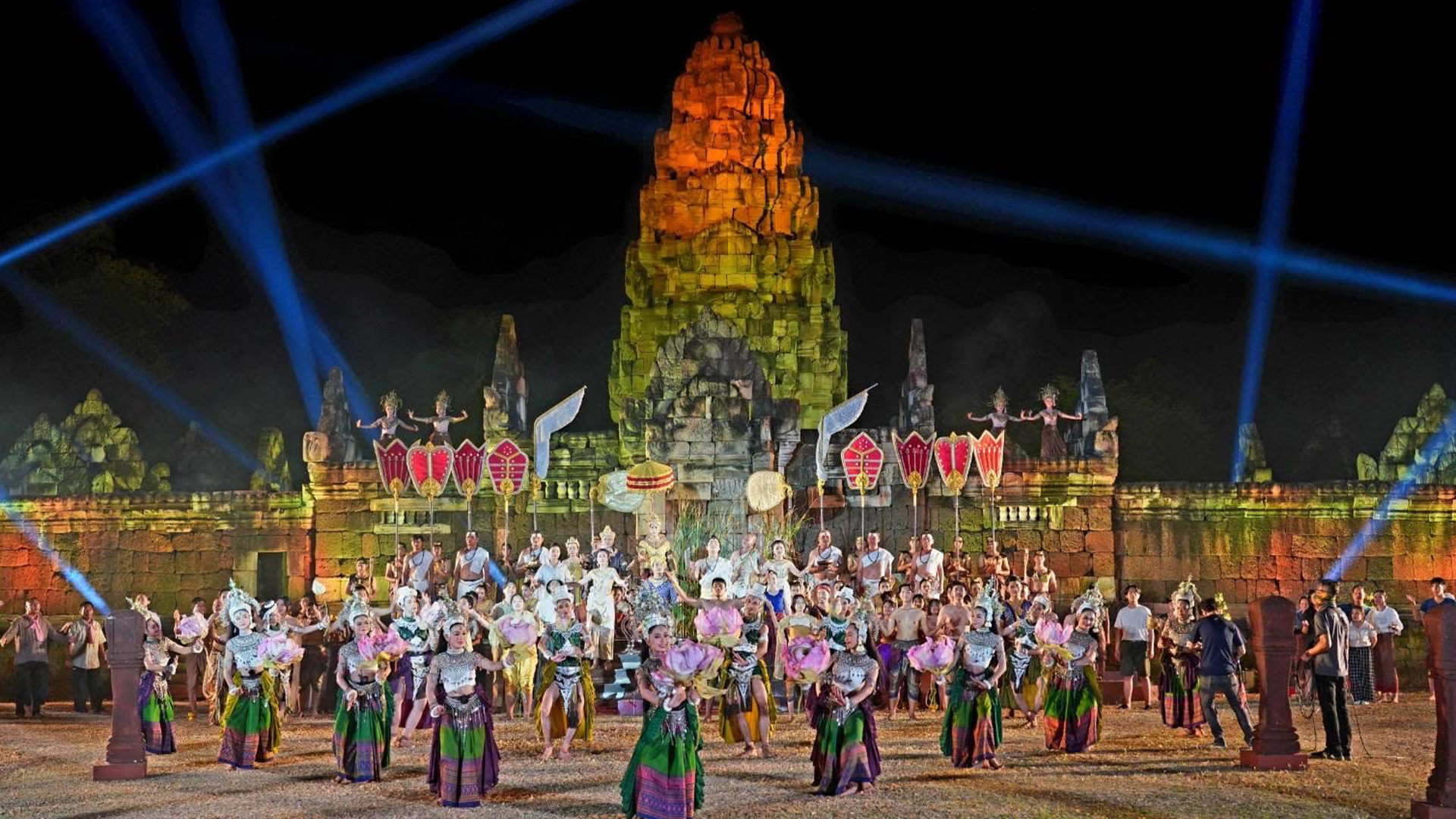 Light and Sound Show at Prasat Sdok Kok Thom